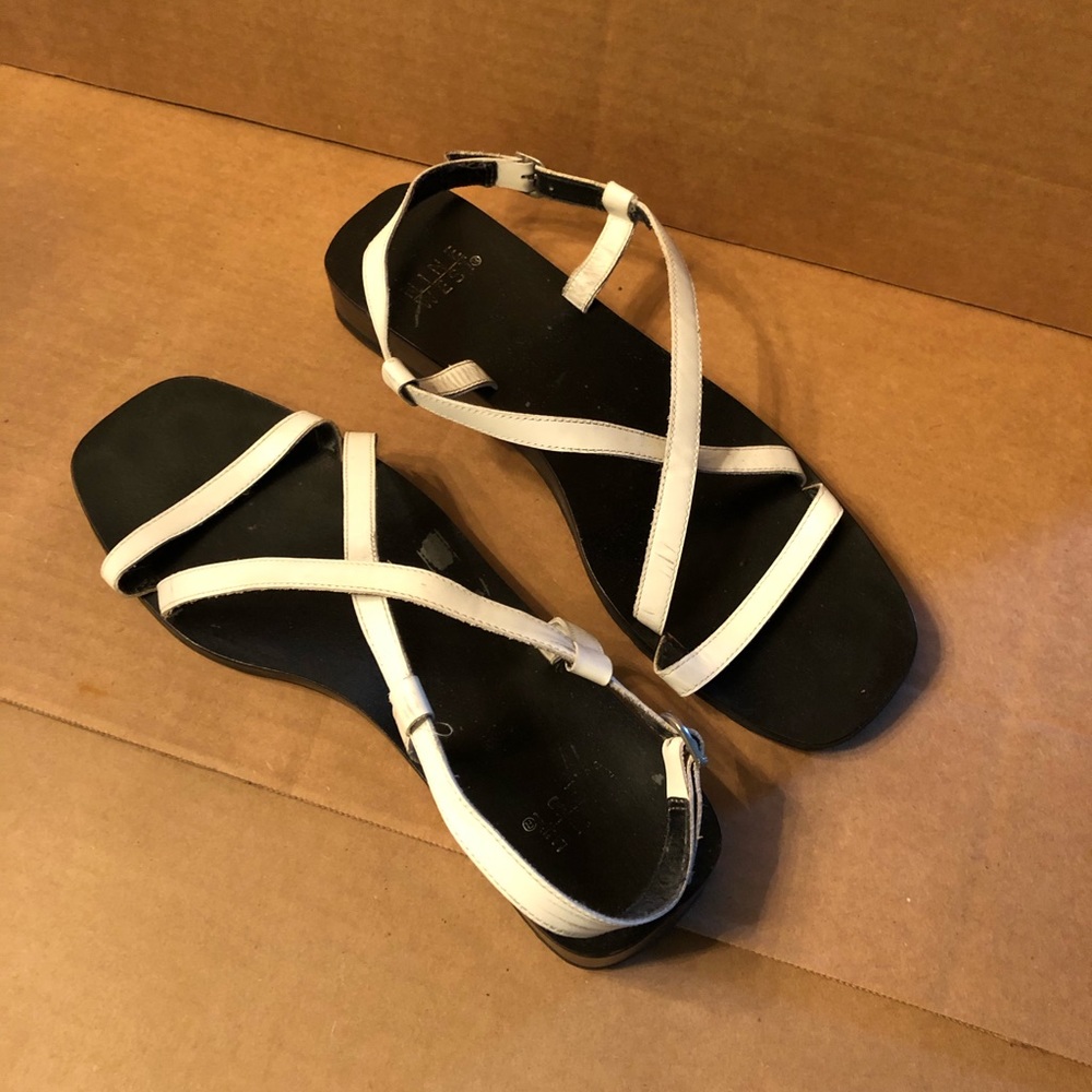 White strap sandal